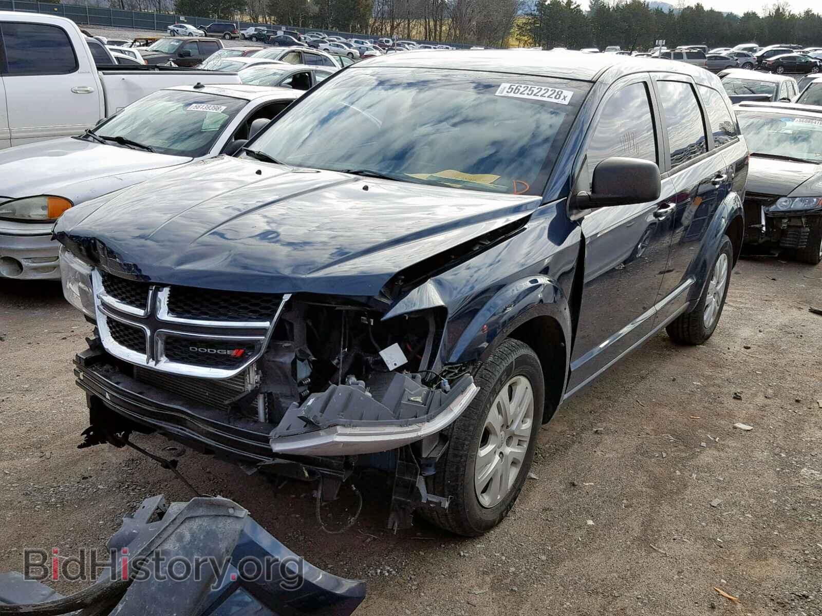 2014 DODGE JOURNEY SE - VIN: 3C4PDCAB5ET148823 - Фото 2