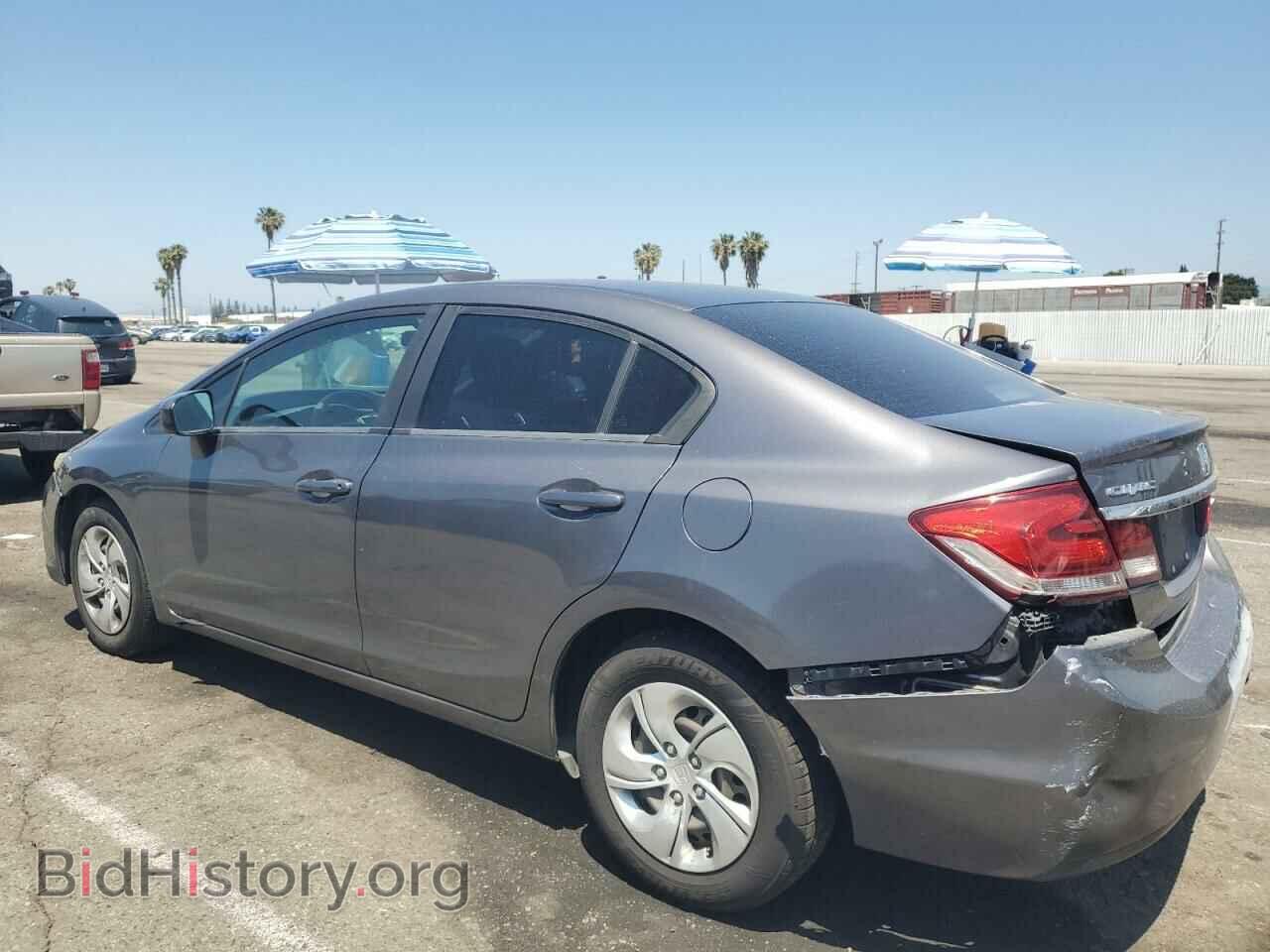 2015 HONDA CIVIC - VIN: 2HGFB2F55FH556149 - Фото 2