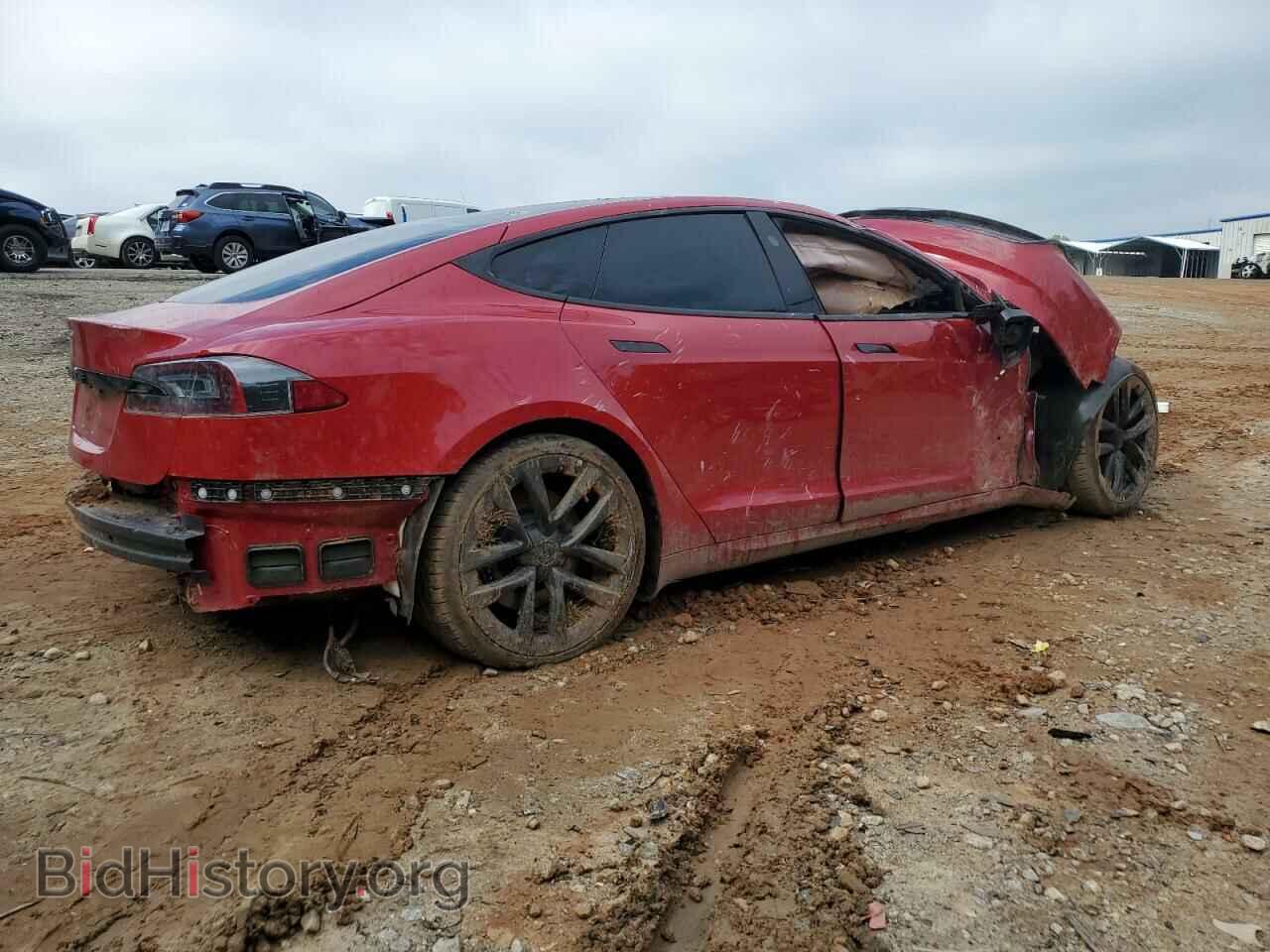 2022 TESLA MODEL S - VIN: 5YJSA1E51NF470790 - Фото 3