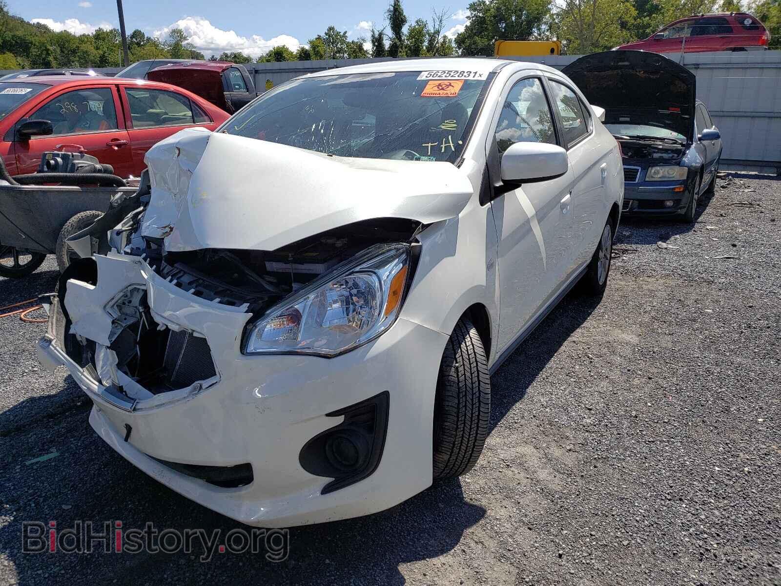 2019 MITSUBISHI MIRAGE - VIN: ML32F3FJ3KHF08370 - Фото 2