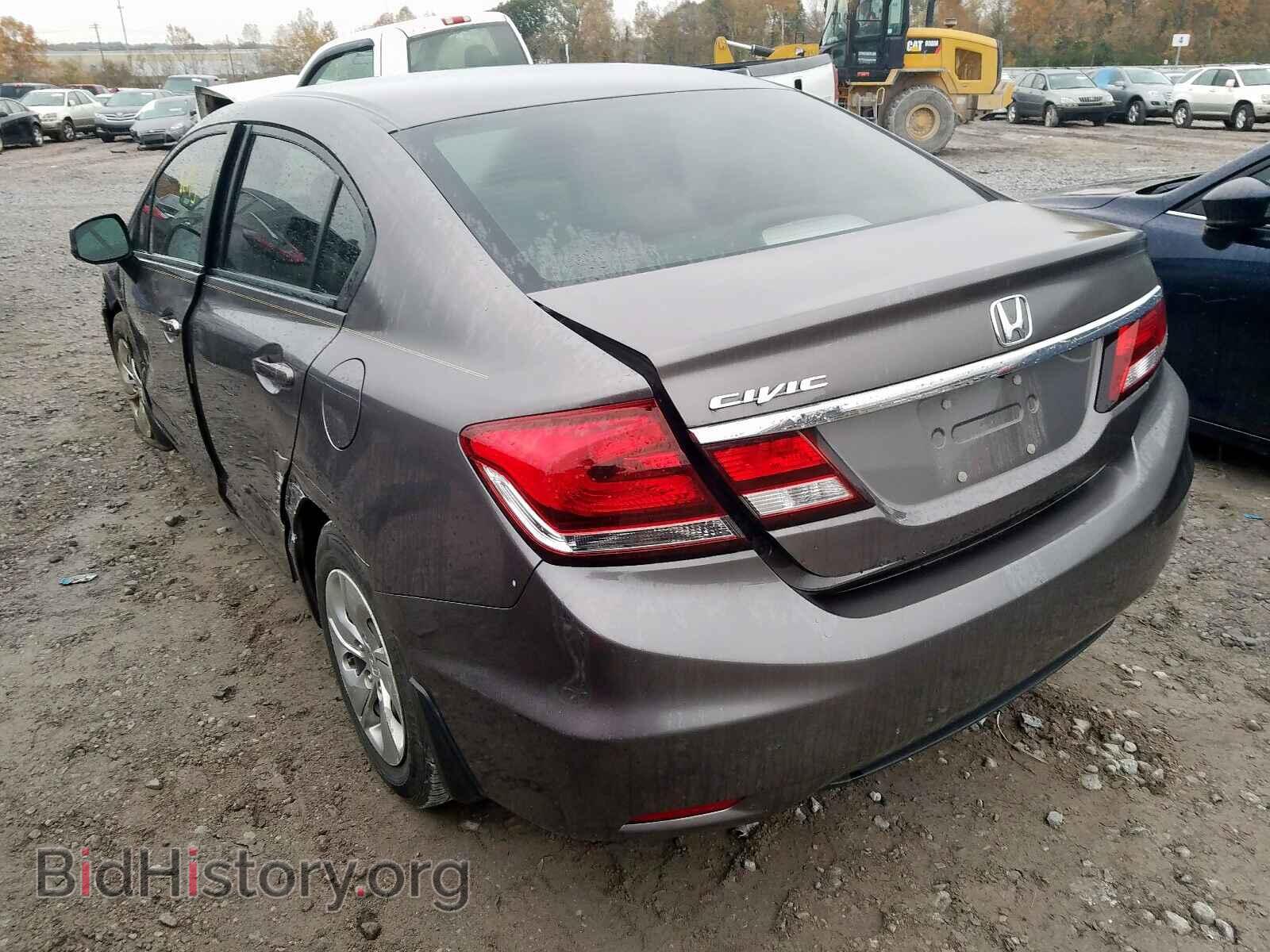 2013 HONDA CIVIC LX - VIN: 19XFB2F55DE014833 - Фото 3