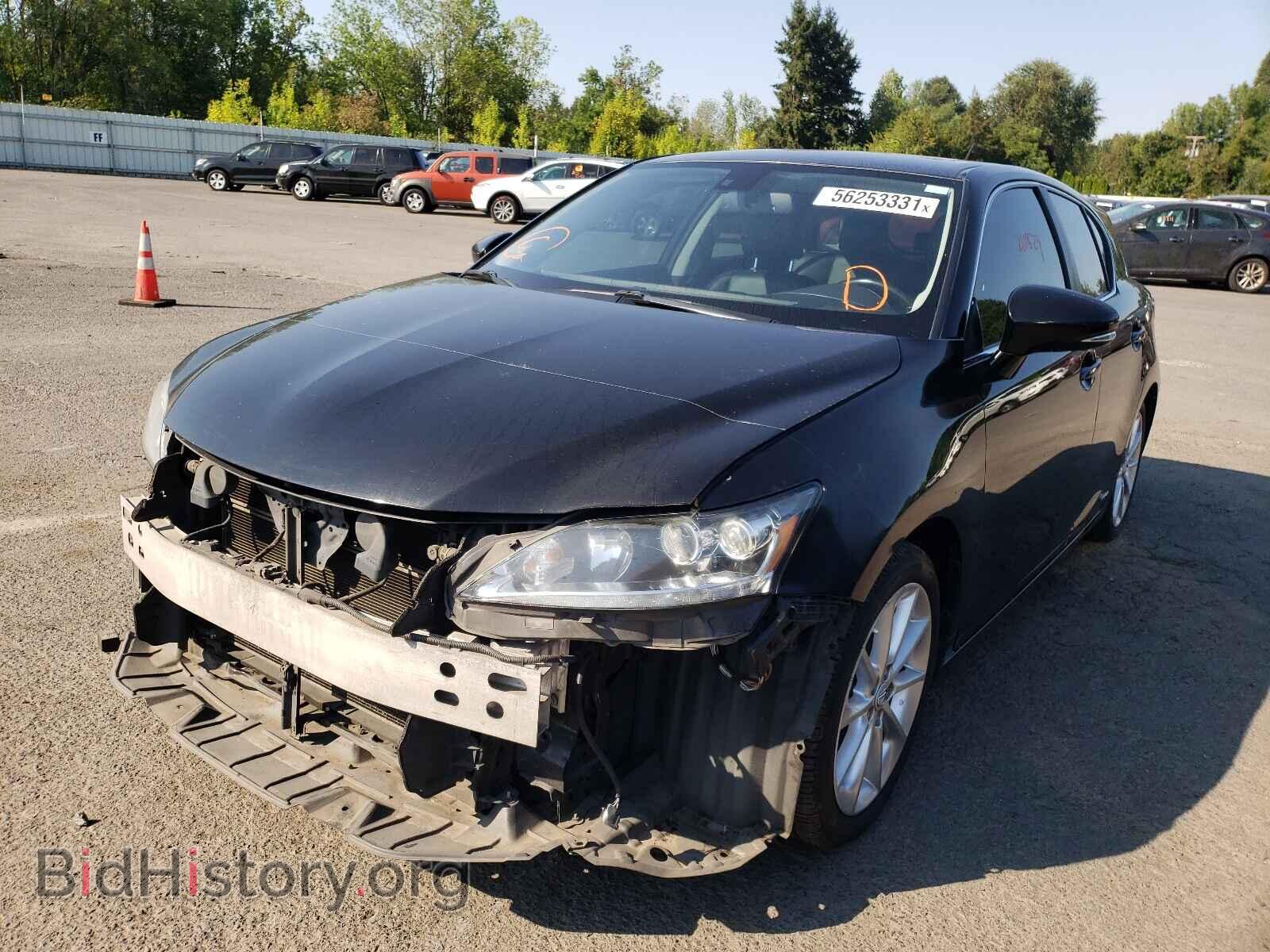 2011 LEXUS CT 200 - VIN: JTHKD5BH3B2037501 - Фото 2