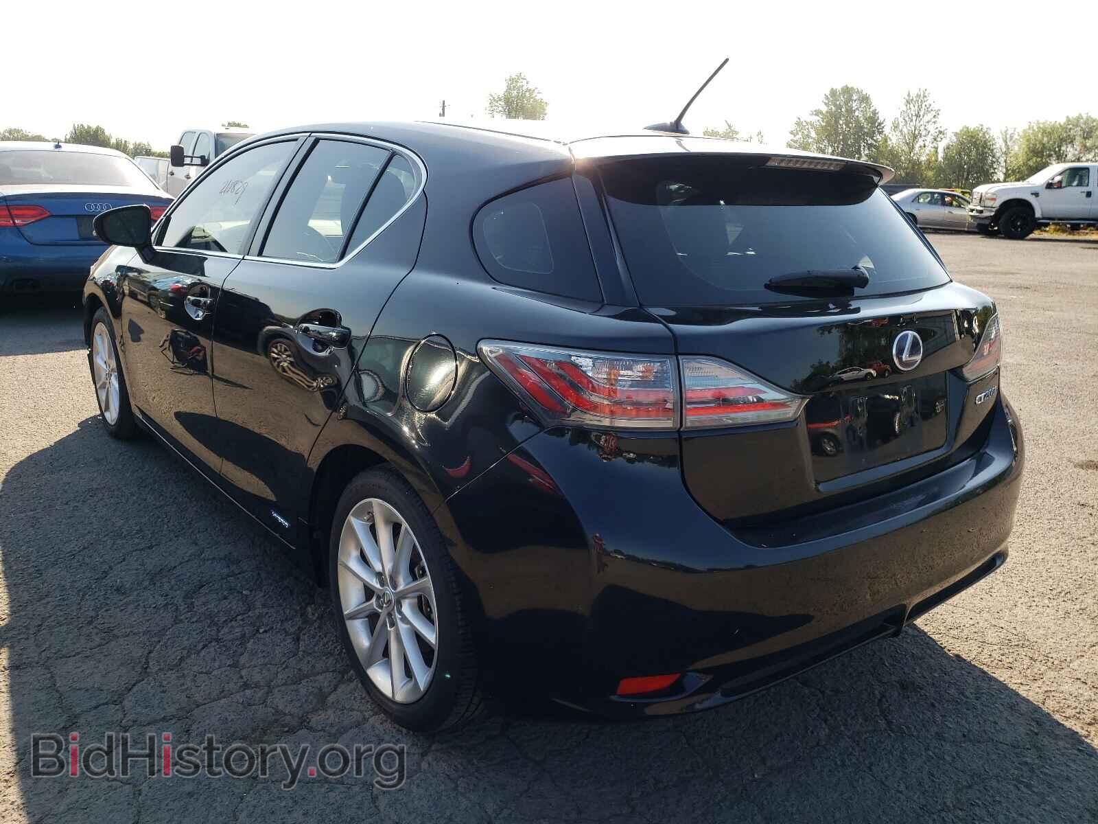 2011 LEXUS CT 200 - VIN: JTHKD5BH3B2037501 - Фото 3