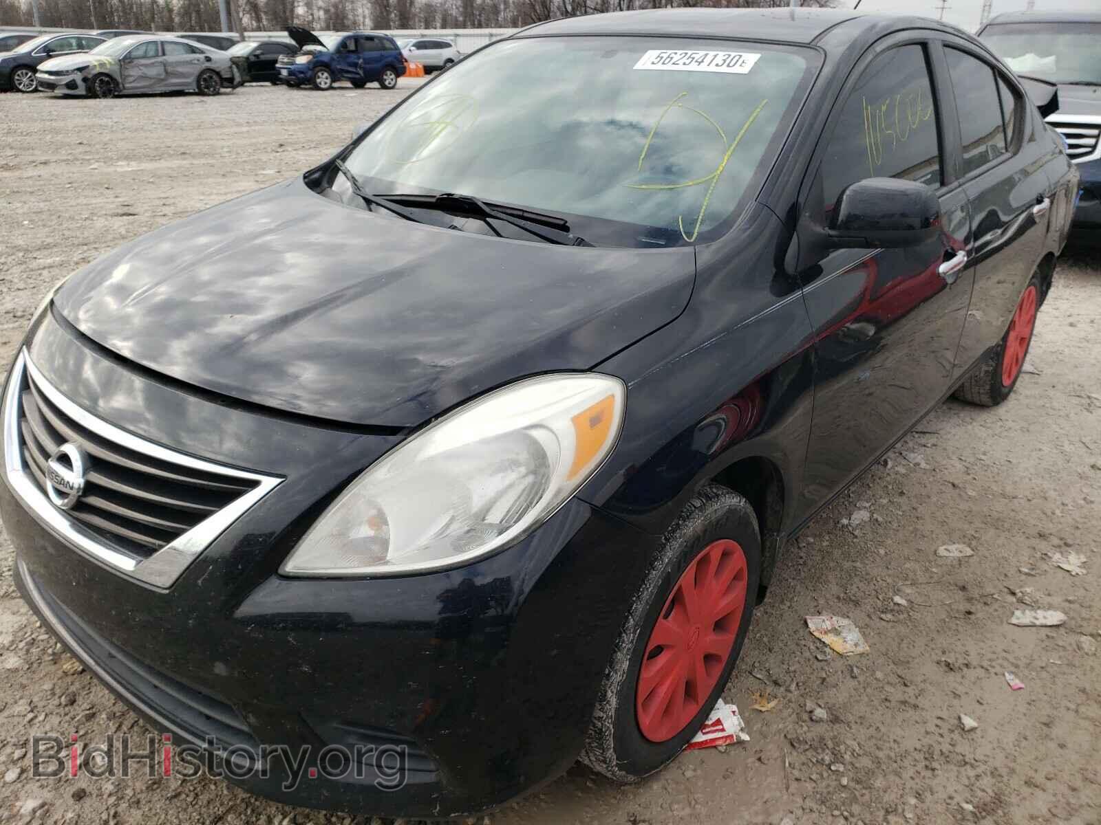 2012 NISSAN VERSA - VIN: 3N1CN7AP2CL879403 - Фото 2