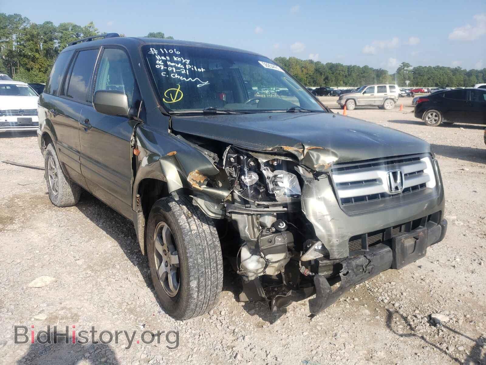 Фотография 2HKYF18546H536422 - HONDA PILOT 2006