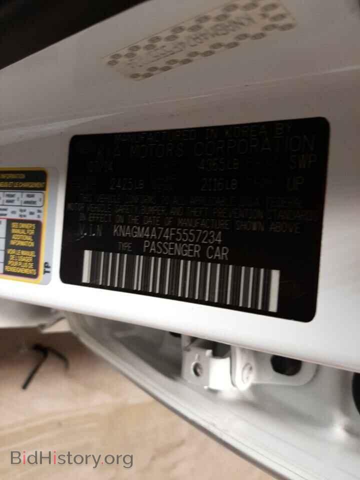 2015 KIA OPTIMA - VIN: KNAGM4A74F5557234 - Фото 10