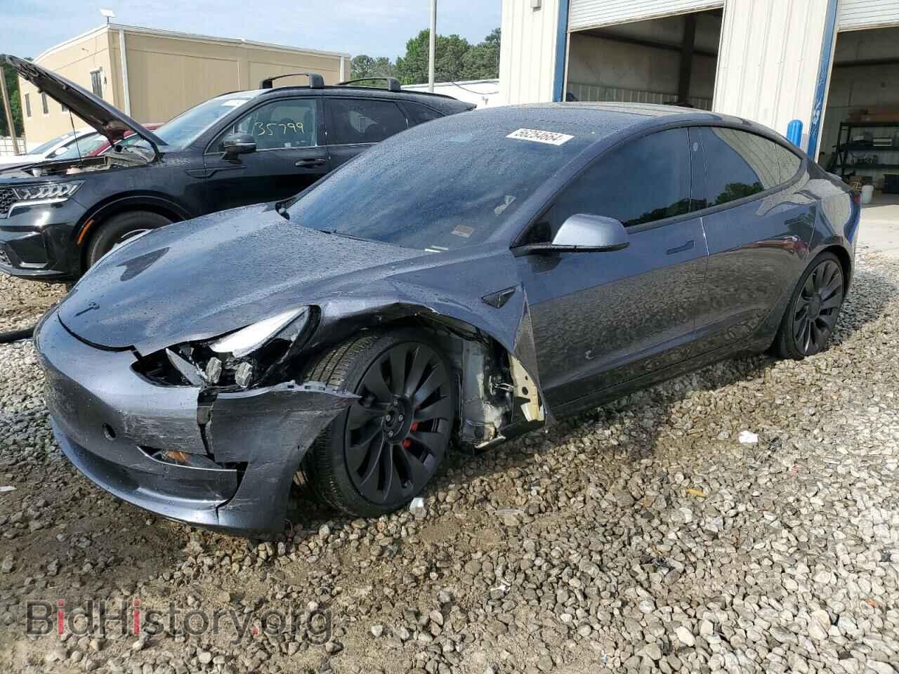 Photo 5YJ3E1EC0MF947912 - TESLA MODEL 3 2021
