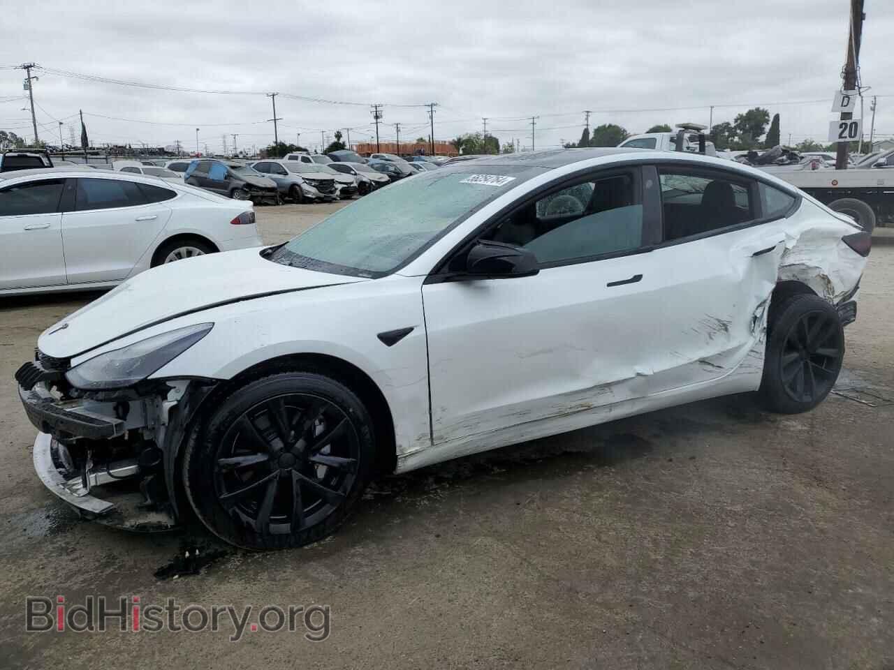 Photo 5YJ3E1EA1MF929921 - TESLA MODEL 3 2021