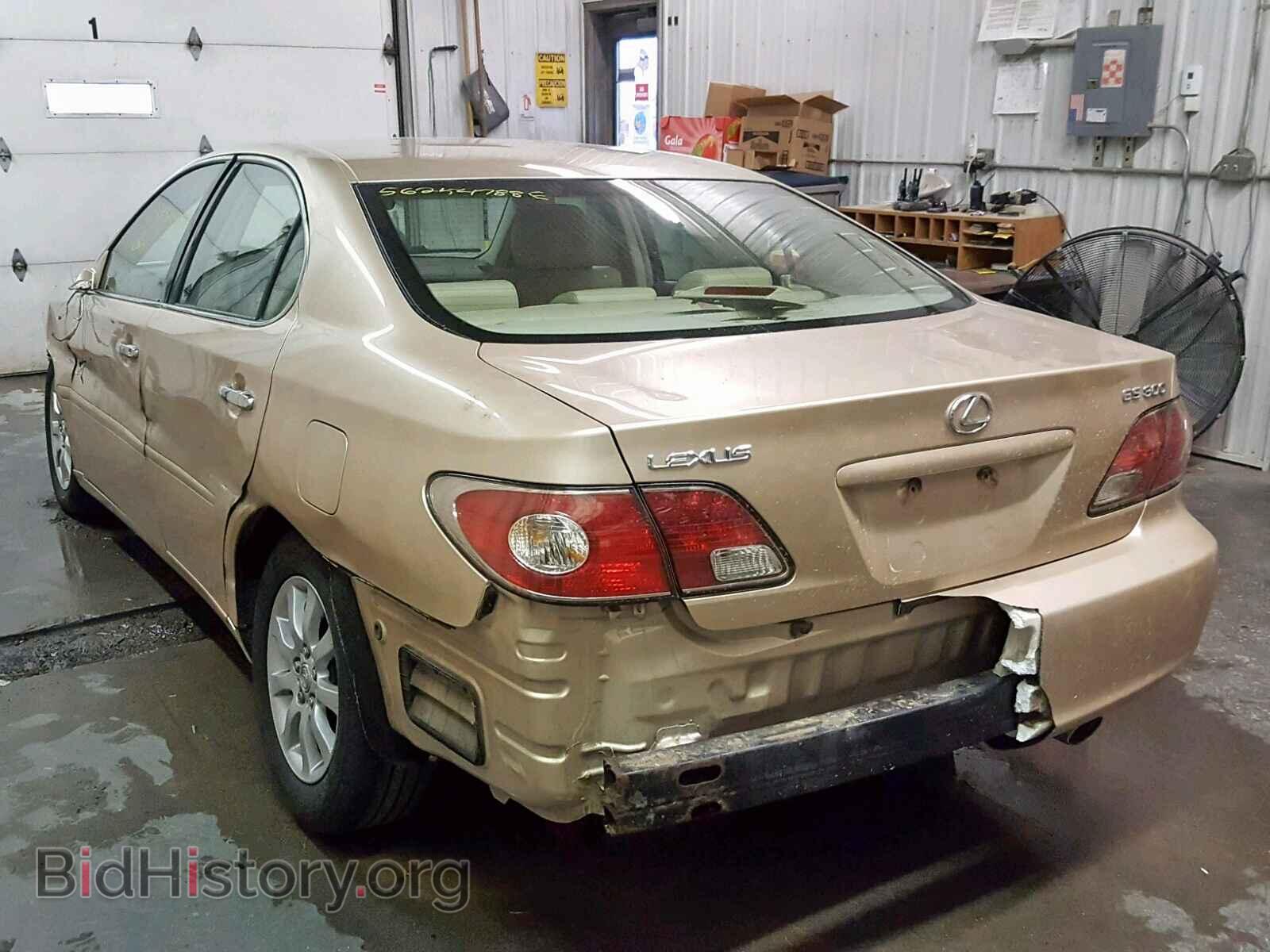 2002 LEXUS ES300 - VIN: JTHBF30G120031135 - Фото 3
