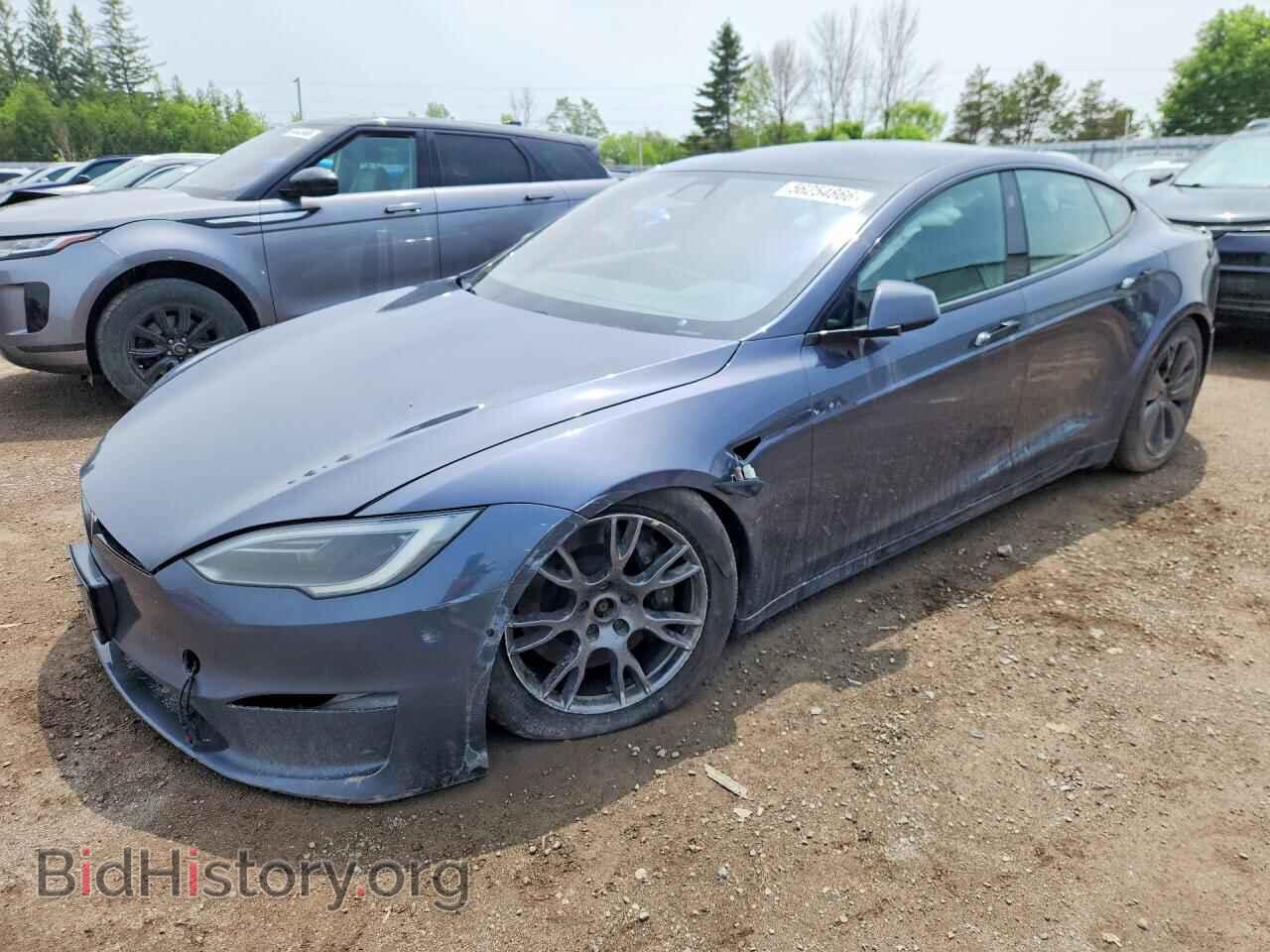 Photo 5YJSA1E5XNF485479 - TESLA MODEL S 2022