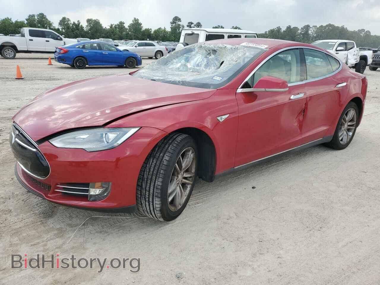 Фотография 5YJSA1AG9DFP11341 - TESLA MODEL S 2013