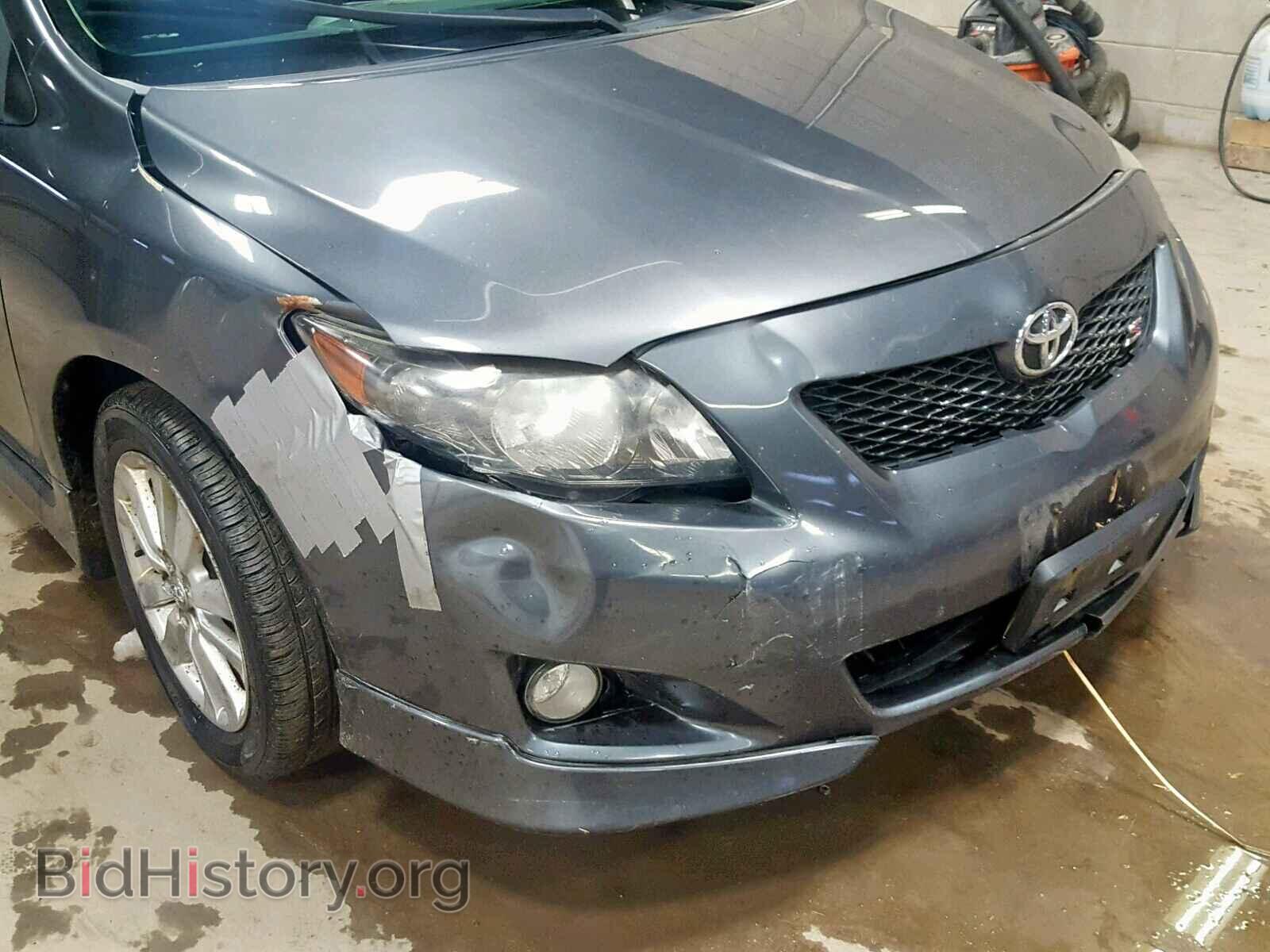 2010 TOYOTA COROLLA BA - VIN: 2T1BU4EE3AC419573 - Фото 9