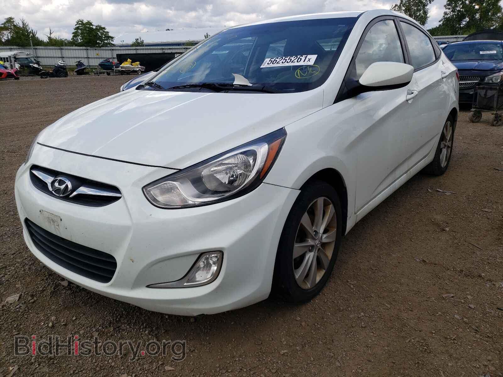 2012 HYUNDAI ACCENT - VIN: KMHCU4AE5CU236753 - Фото 2