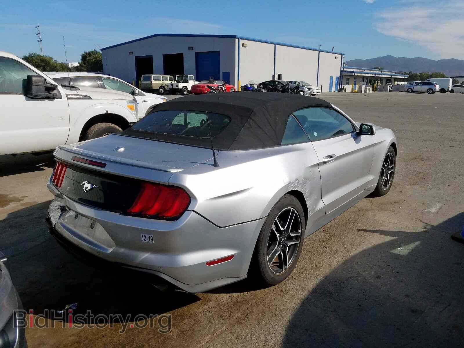 2018 FORD MUSTANG - VIN: 1FATP8UH6J5110181 - Фото 4