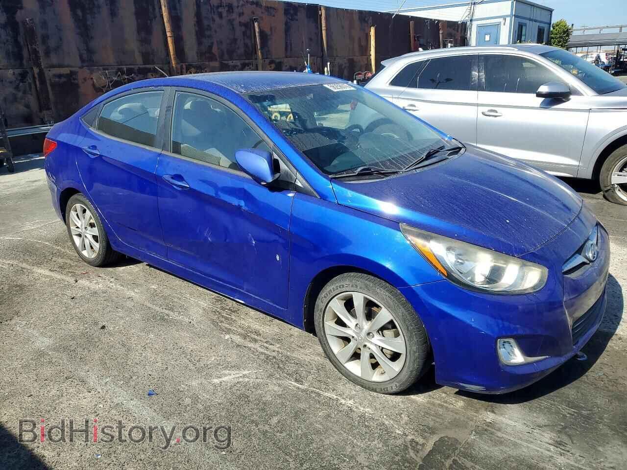 2013 HYUNDAI ACCENT - VIN: KMHCU4AE6DU428720 - Фото 4