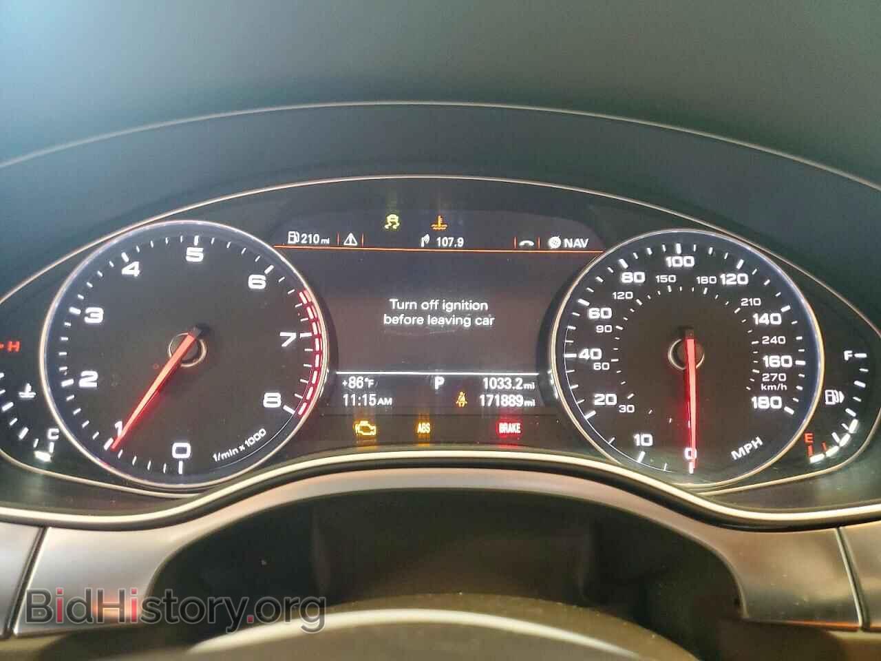 2014 AUDI A7 - VIN: WAUWGAFC5EN079850 - Фото 9