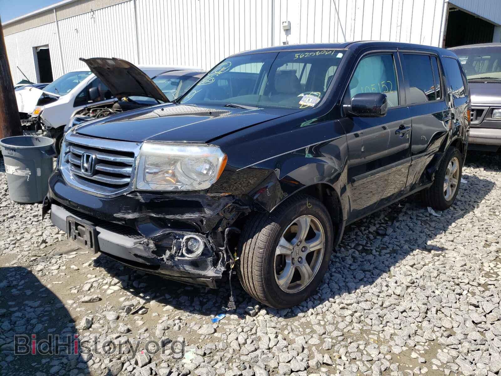 2014 HONDA PILOT - VIN: 5FNYF4H78EB040443 - Фото 2
