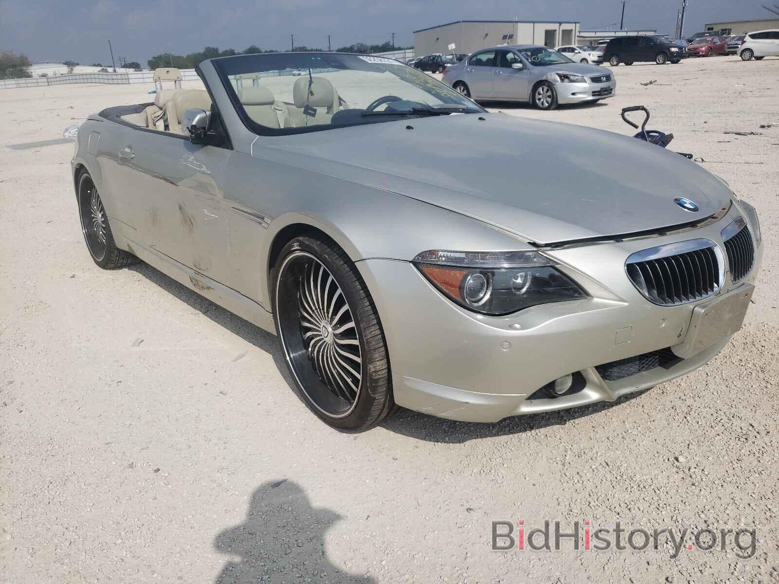 Photo WBAEK13416CN78553 - BMW 6 SERIES 2006