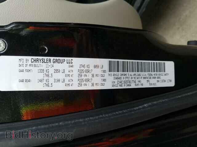 2015 CHRYSLER MINIVAN - VIN: 2C4RC1BG5FR617746 - Фото 10