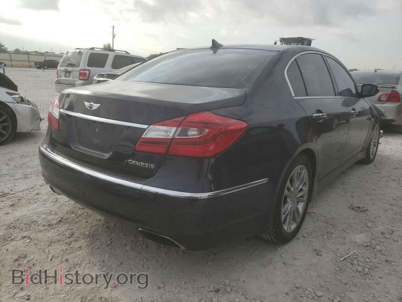 2012 HYUNDAI GENESIS - VIN: KMHGC4DD1CU166062 - Фото 4