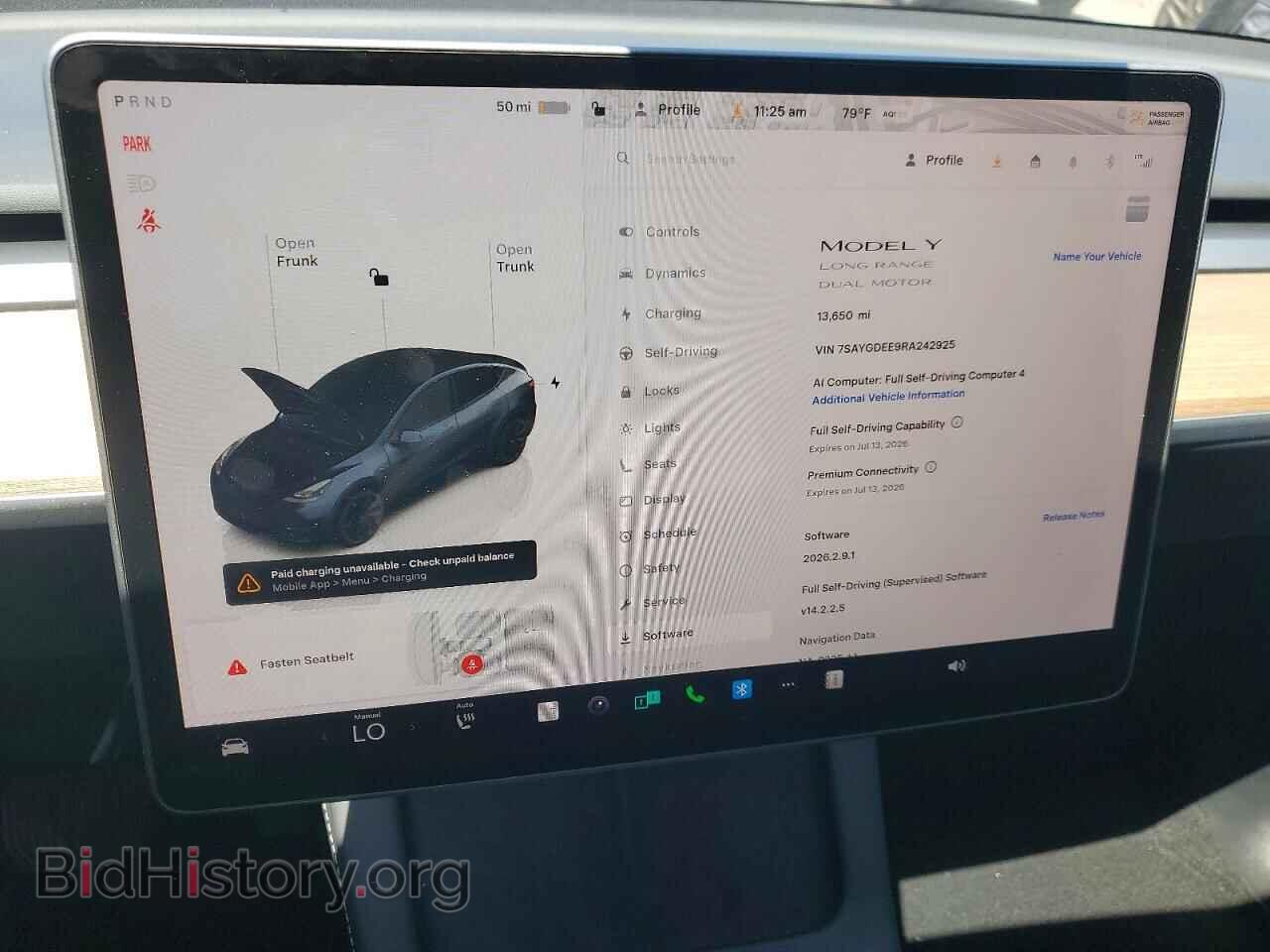 2024 TESLA MODEL Y - VIN: 7SAYGDEE9RA242925 - Photo 9