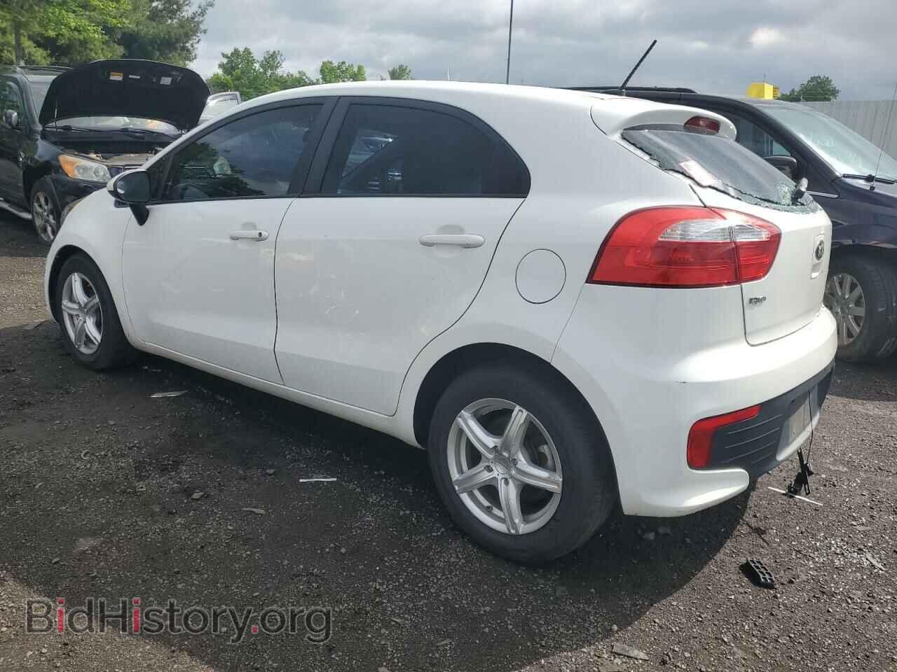 2016 KIA RIO - VIN: KNADM5A36G6625437 - Фото 2