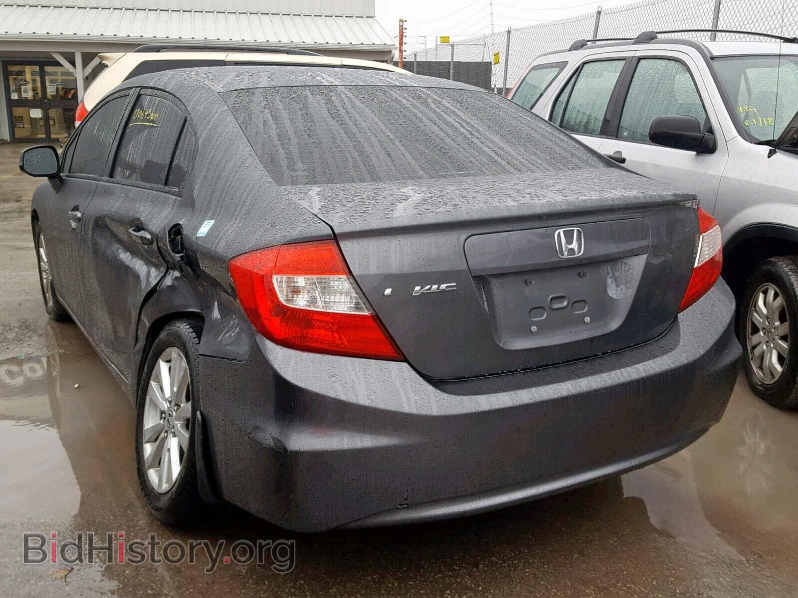 2012 HONDA CIVIC LX - VIN: 2HGFB2F52CH110763 - Фото 3