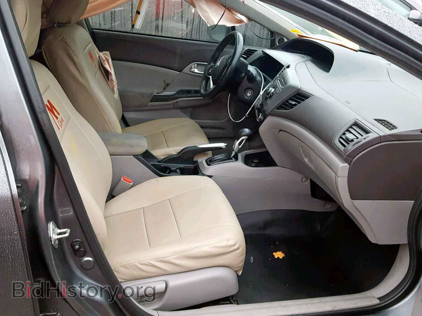 2012 HONDA CIVIC LX - VIN: 2HGFB2F52CH110763 - Фото 5