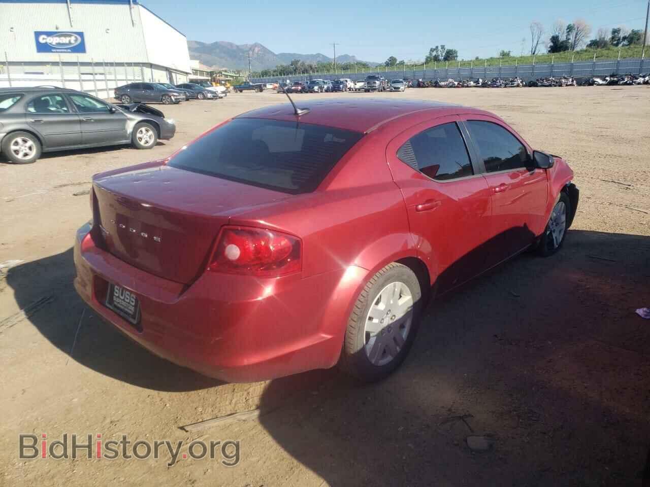 2014 DODGE AVENGER - VIN: 1C3CDZAB7EN220742 - Фото 4