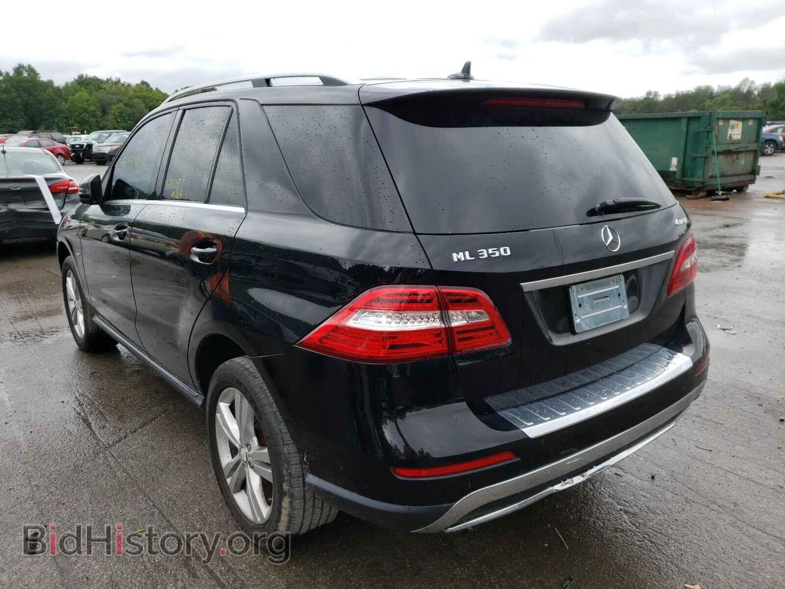 2012 MERCEDES-BENZ M-CLASS - VIN: 4JGDA5HBXCA019554 - Фото 3