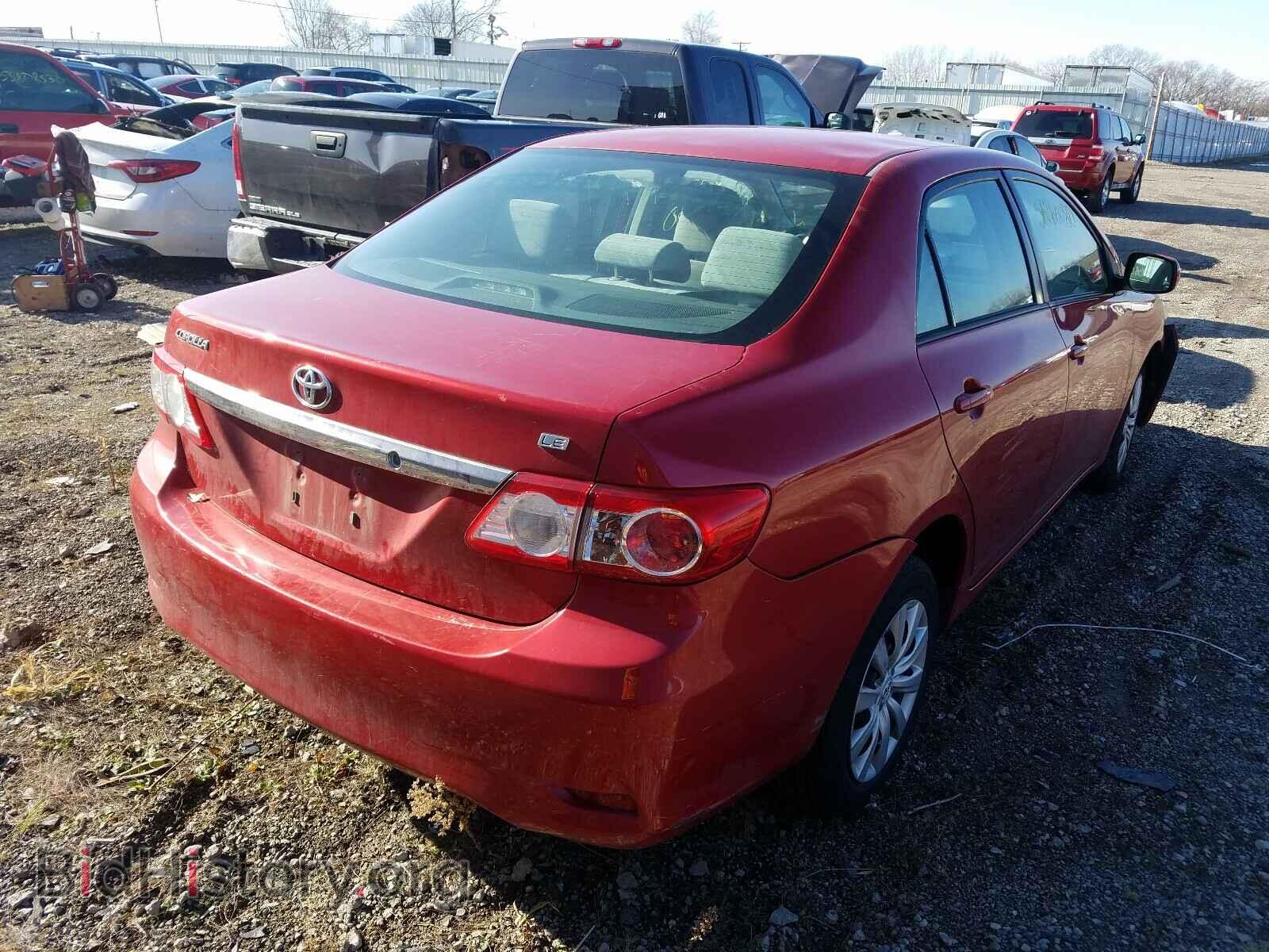 2012 TOYOTA COROLLA - VIN: 5YFBU4EE0CP056510 - Фото 4