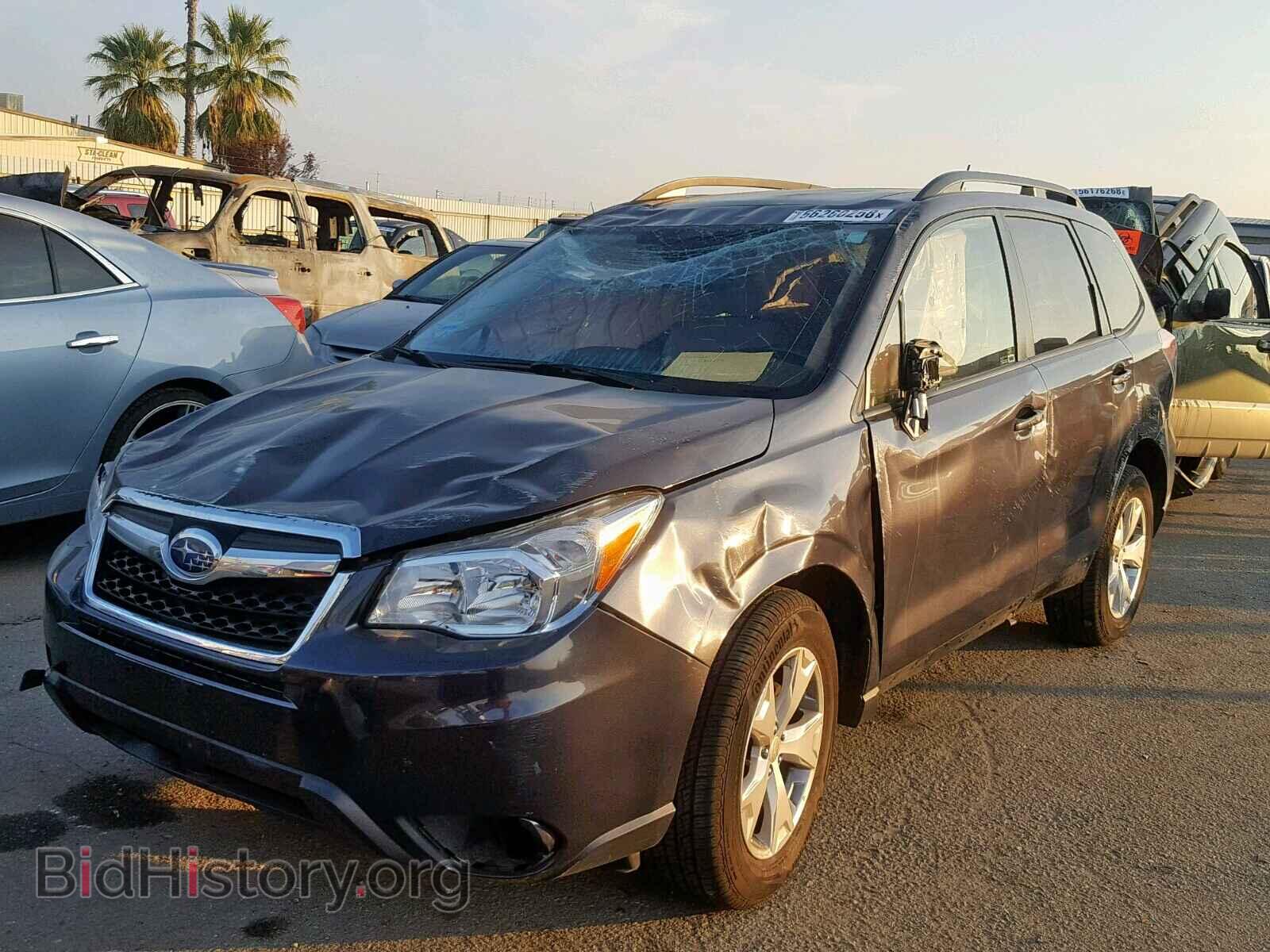2015 SUBARU FORESTER - VIN: JF2SJAGC6FH564341 - Фото 2