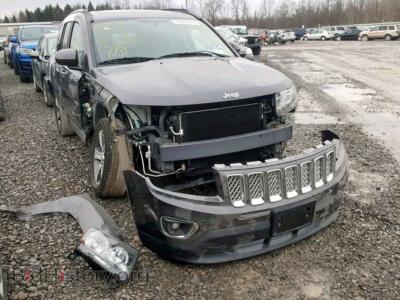 2017 Jeep COMPASS LA, темно-серый — VIN 1C4NJDEB3HD190160, Copart