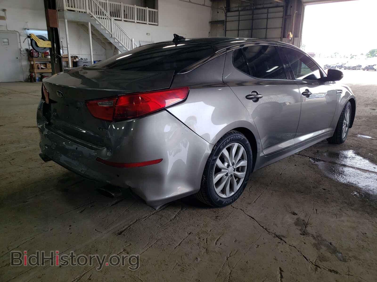 2015 KIA OPTIMA - VIN: 5XXGN4A77FG369304 - Фото 4