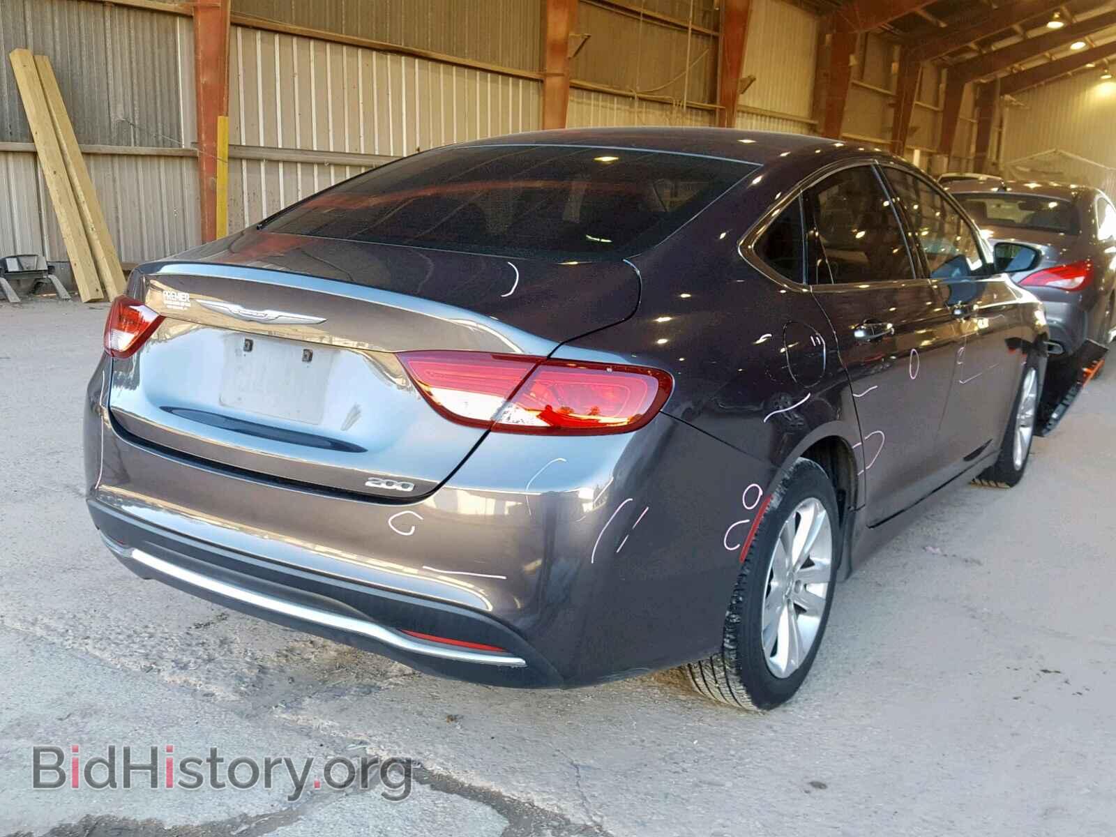 2015 CHRYSLER 200 - VIN: 1C3CCCAB1FN752263 - Фото 4