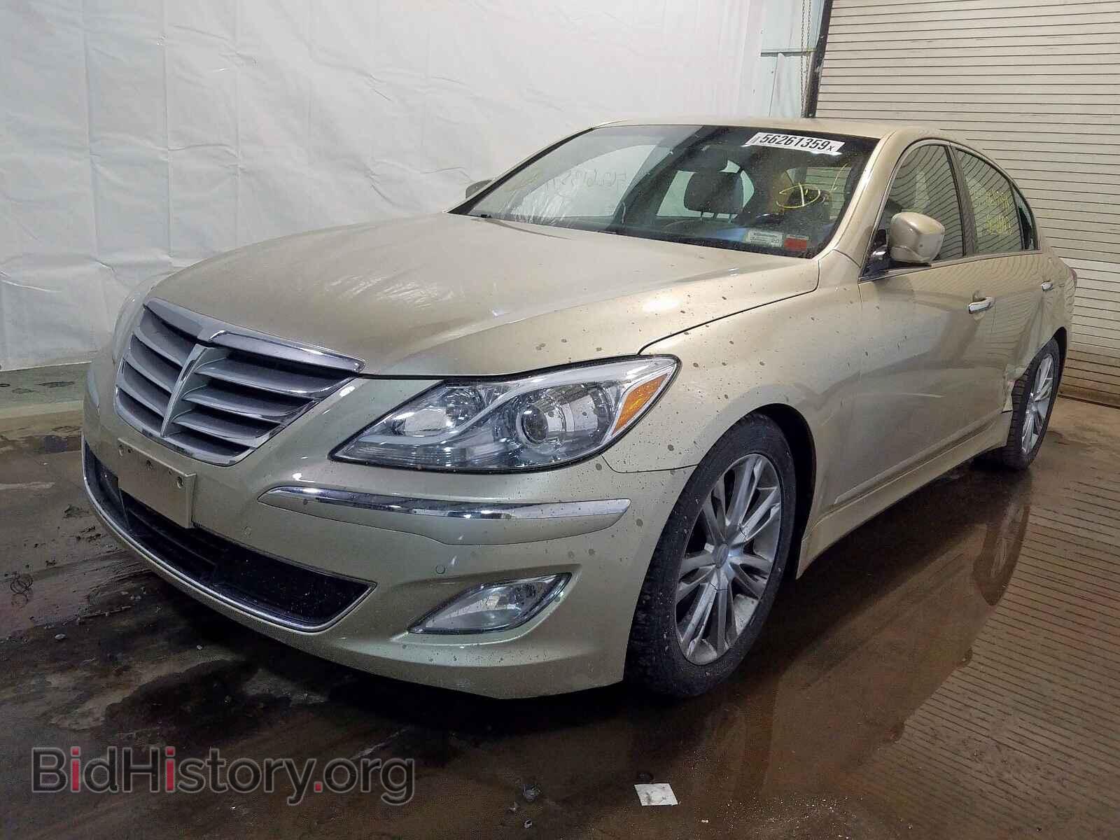 2012 HYUNDAI GENESIS - VIN: KMHGC4DD7CU186123 - Фото 2