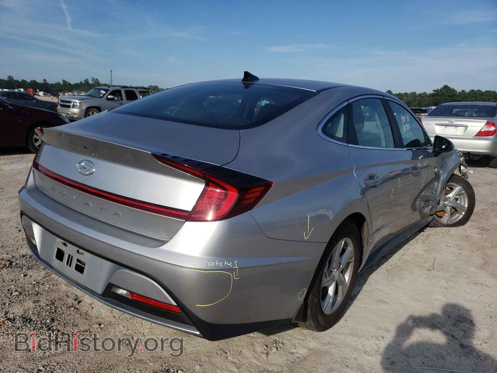 2021 HYUNDAI SONATA - VIN: 5NPEG4JAXMH082487 - Фото 4