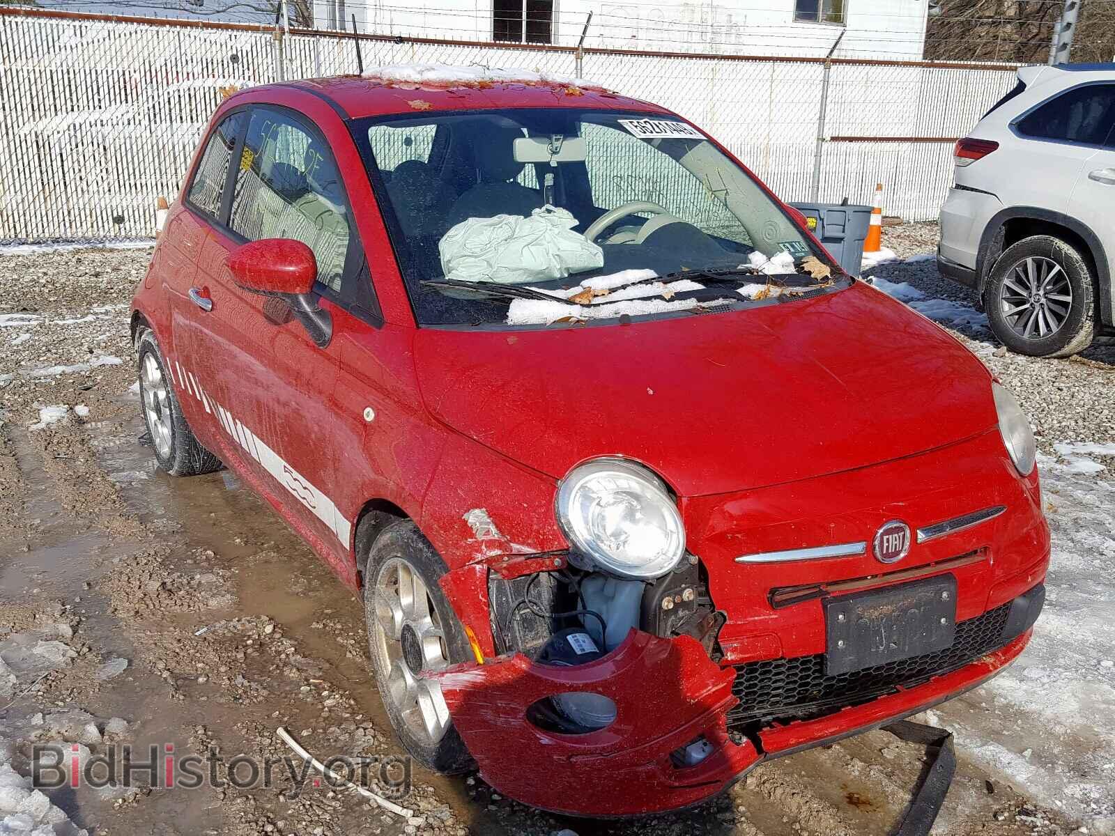 Фотография 3C3CFFAR6CT112664 - FIAT 500 2012