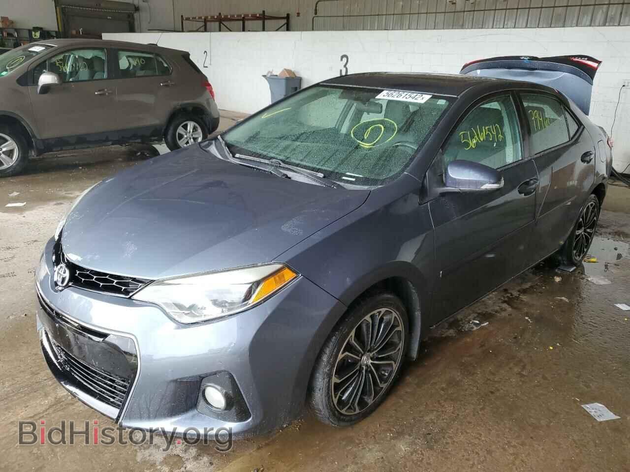 2014 TOYOTA COROLLA - VIN: 2T1BURHEXEC208658 - Фото 2