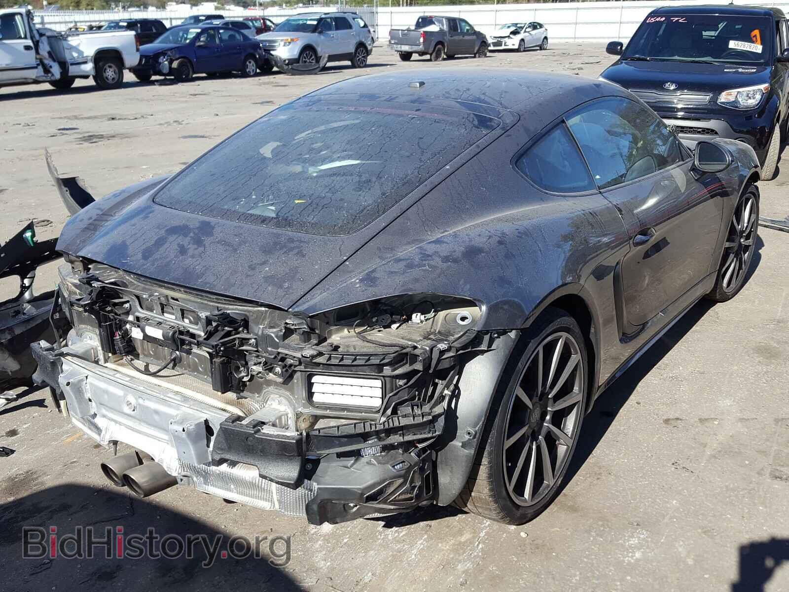 2019 PORSCHE CAYMAN - VIN: WP0AB2A83KS278462 - Фото 4