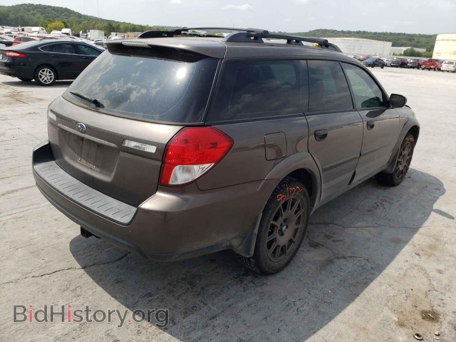 2008 SUBARU OUTBACK - VIN: 4S4BP61C687350523 - Фото 4