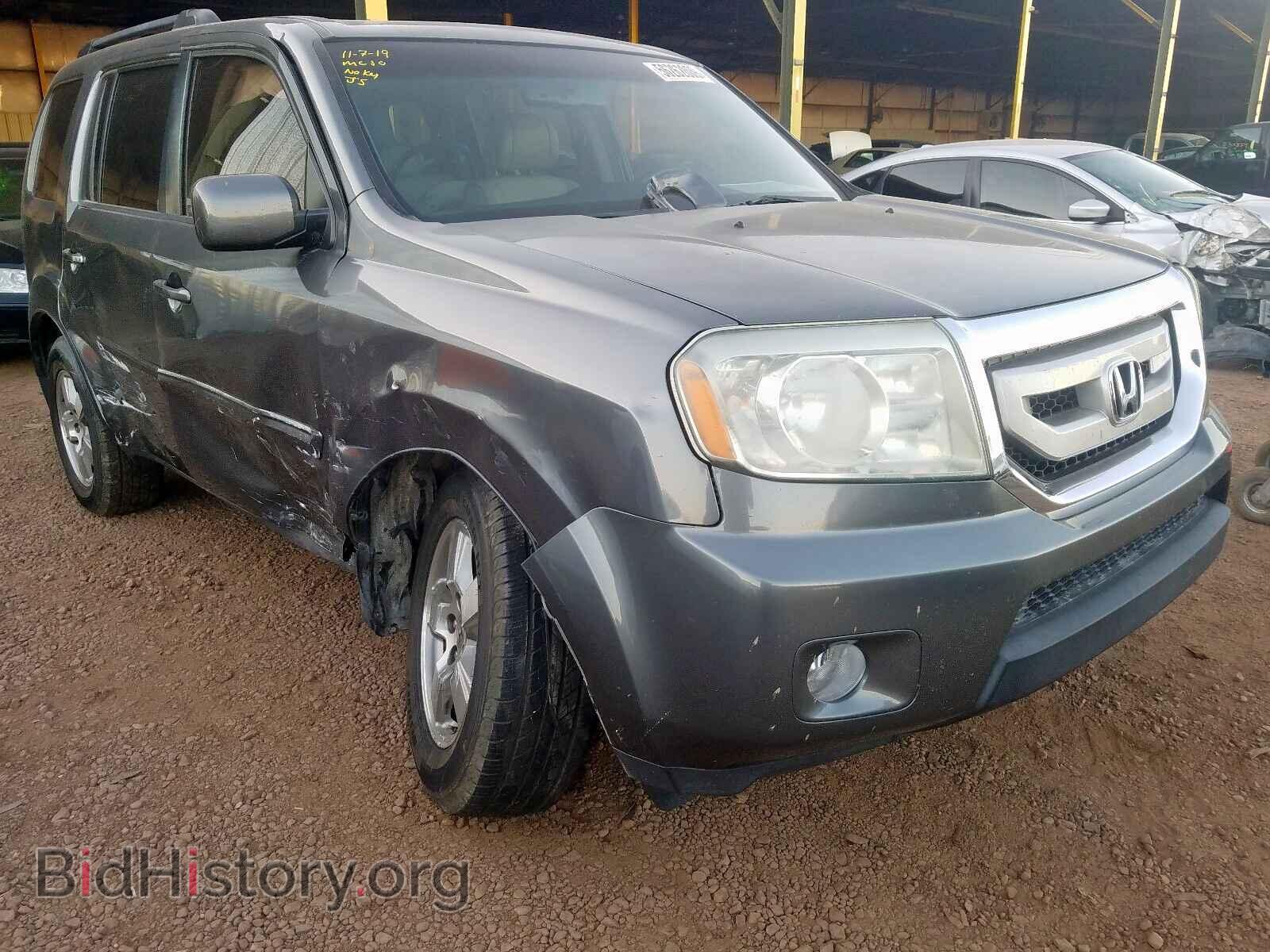 Photo 5FNYF3H50BB004511 - HONDA PILOT EXL 2011