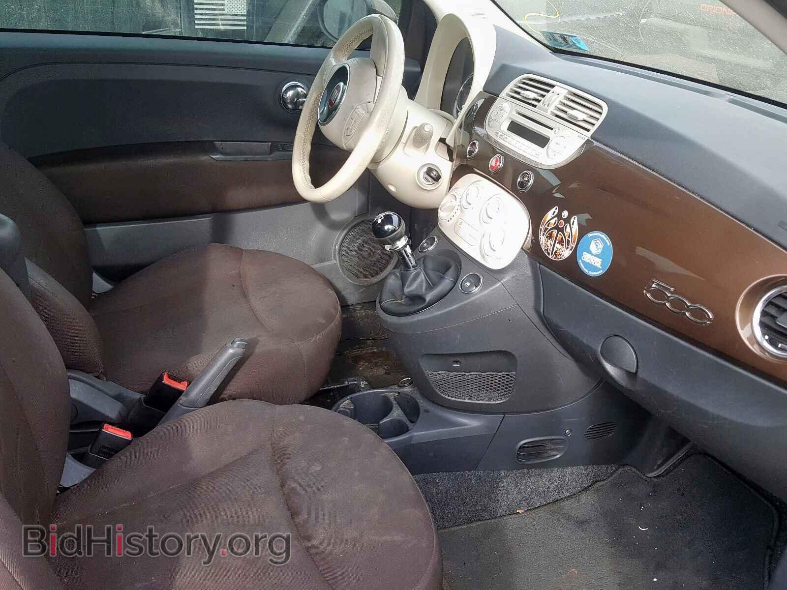 2012 FIAT 500 - VIN: 3C3CFFAR5CT313665 - Фото 5