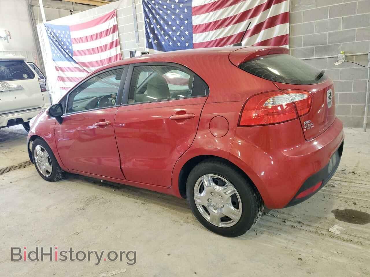 2012 KIA RIO - VIN: KNADM5A33C6050918 - Фото 2