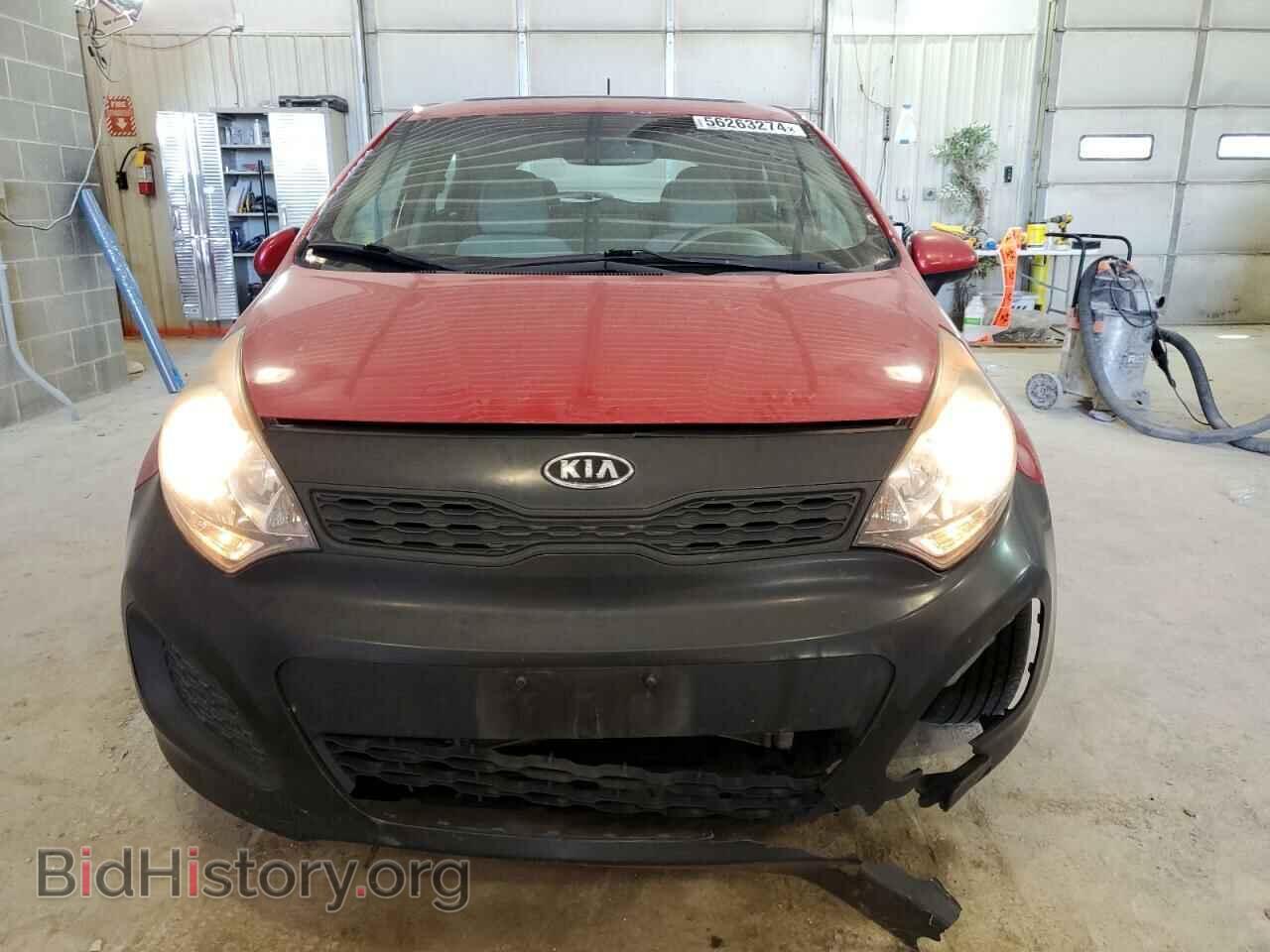 2012 KIA RIO - VIN: KNADM5A33C6050918 - Фото 5