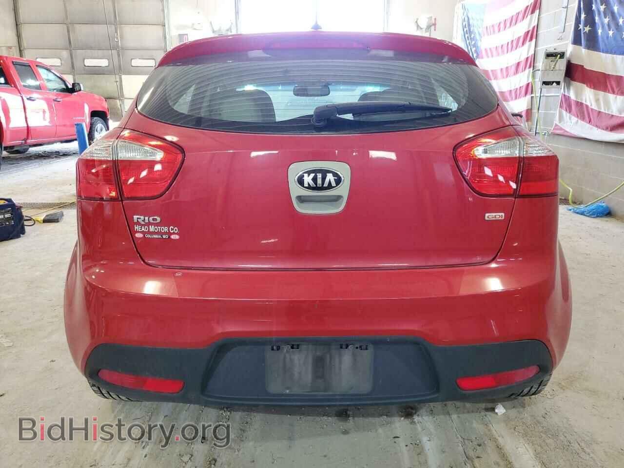 2012 KIA RIO - VIN: KNADM5A33C6050918 - Фото 6