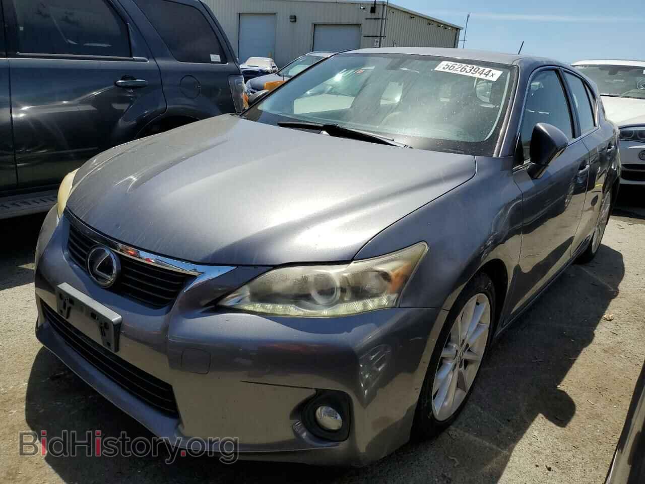 Photo JTHKD5BH5C2108019 - LEXUS CT 200 2012