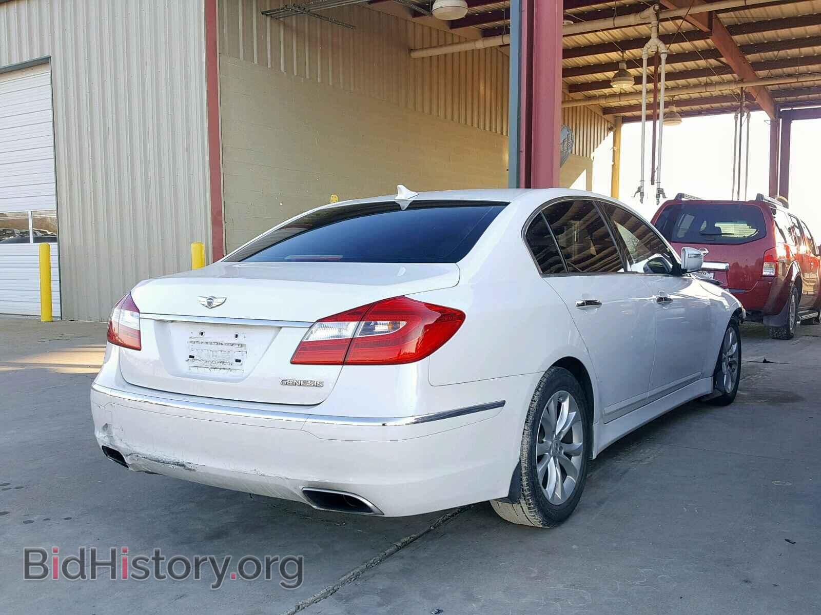 2012 HYUNDAI GENESIS - VIN: KMHGC4DDXCU200709 - Фото 4
