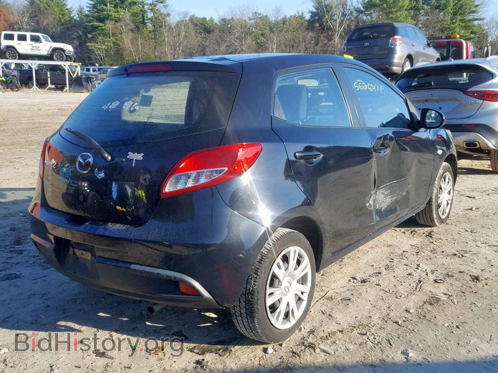 2014 MAZDA 2 - VIN: JM1DE1KZ4E0181292 - Фото 4