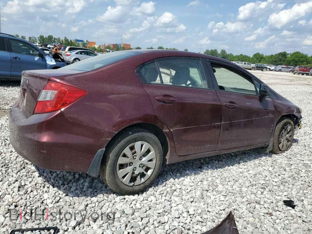2012 HONDA CIVIC - VIN: 19XFB2F59CE023470 - Фото 3